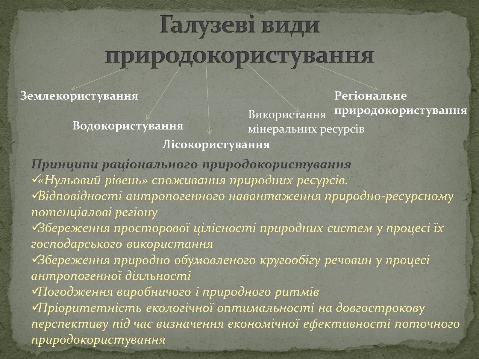Презентація на тему «Баланси у сфері природокористування» - Слайд #8 Презентація на тему «Баланси у сфері природокористування» - Слайд #8