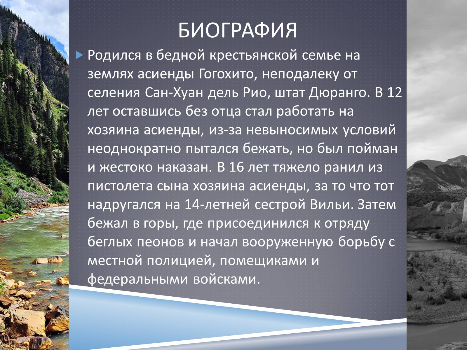 Презентація на тему «Франсиско Вилья» - Слайд #4 Презентація на тему «Франсиско Вилья» - Слайд #4