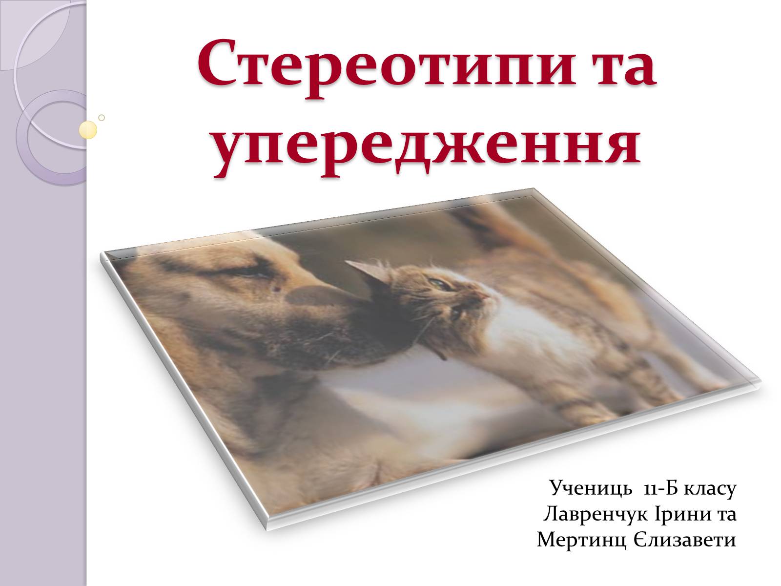 Презентація на тему «Стереотипи» (варіант 5) - Слайд #1 Презентація на тему «Стереотипи» (варіант 5) - Слайд #1