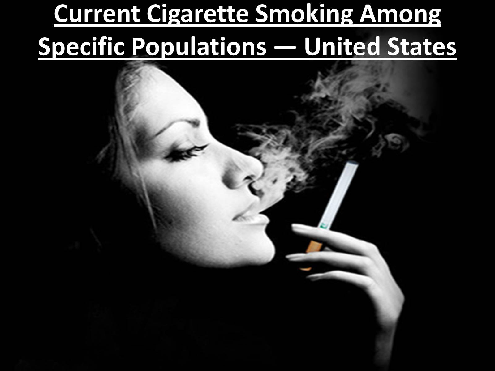 Презентація на тему «Cigarette Smoking in the United States» - Слайд #4 Презентація на тему «Cigarette Smoking in the United States» - Слайд #4