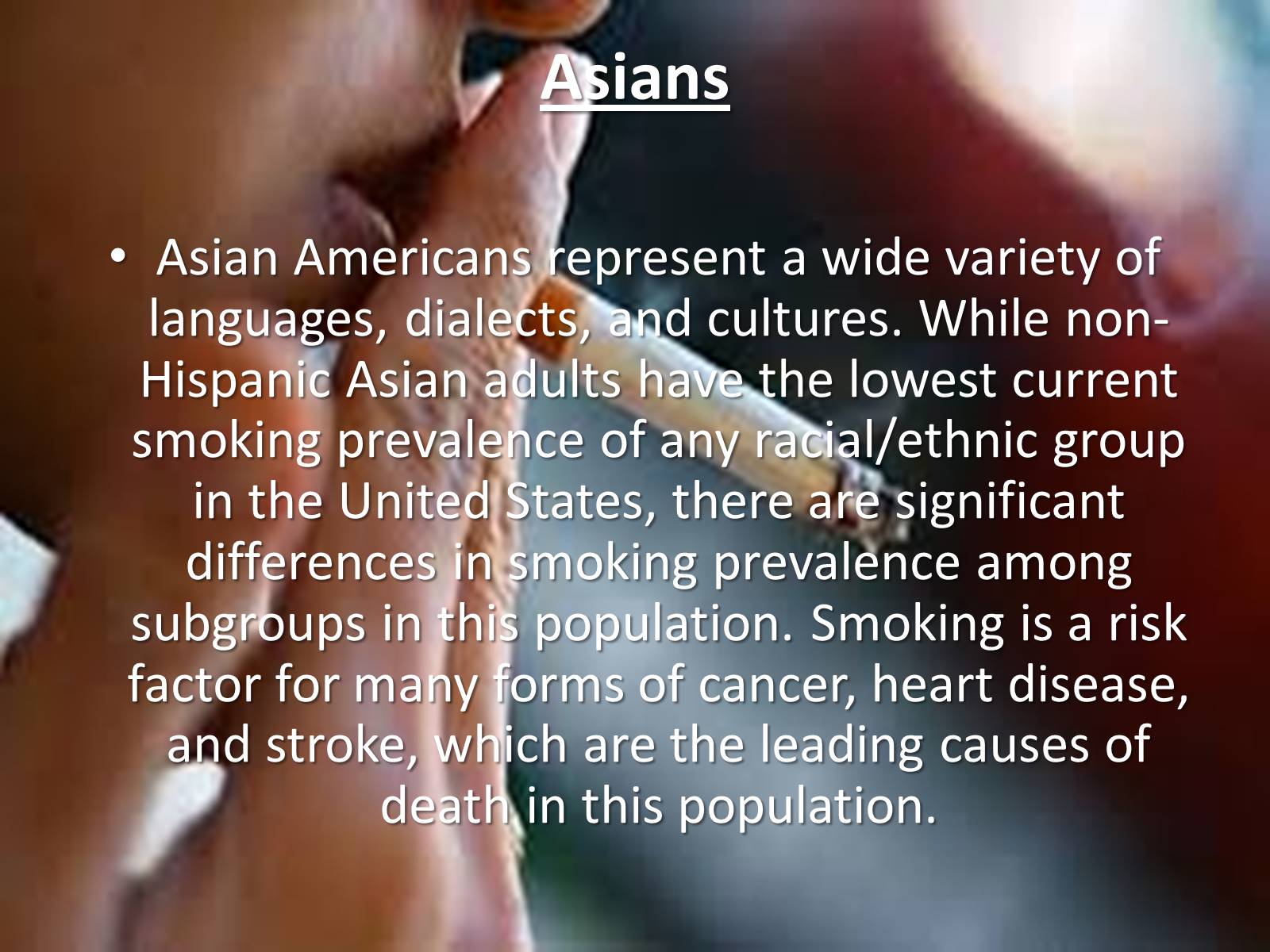 Презентація на тему «Cigarette Smoking in the United States» - Слайд #7 Презентація на тему «Cigarette Smoking in the United States» - Слайд #7