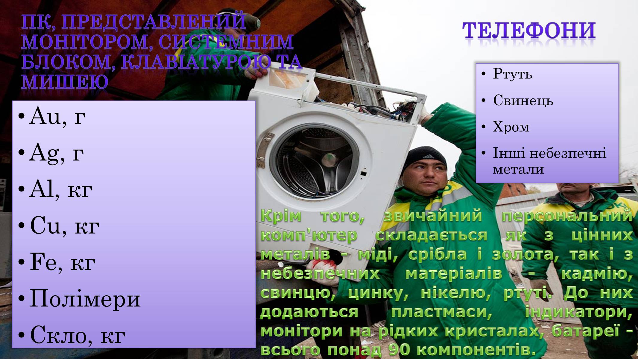 Презентація на тему «Утилізація електронного сміття у світі» - Слайд #3 Презентація на тему «Утилізація електронного сміття у світі» - Слайд #3