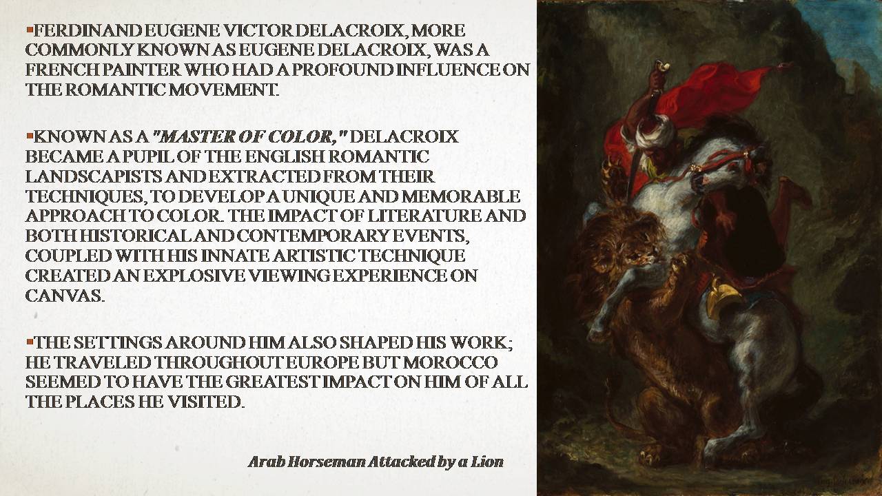 Презентація на тему «Ferdinand Victor Eugene Delacroix» - Слайд #2 Презентація на тему «Ferdinand Victor Eugene Delacroix» - Слайд #2