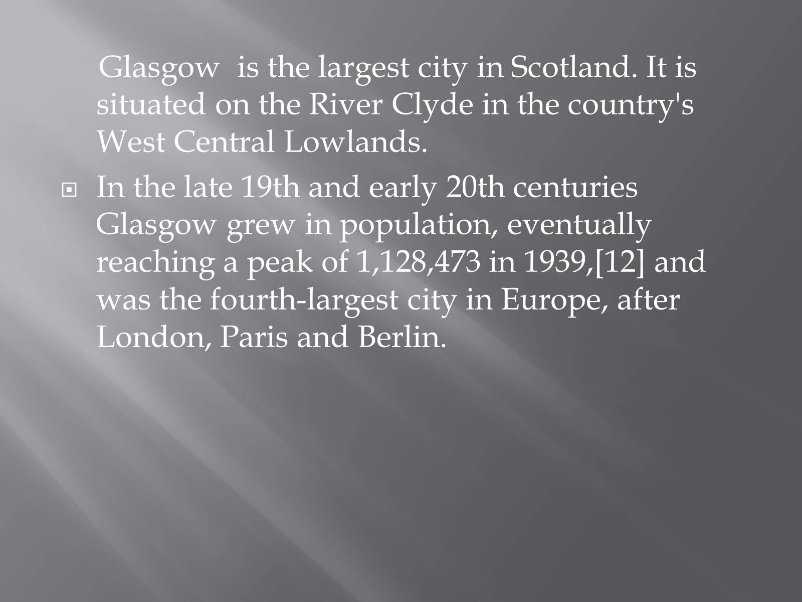 Презентація на тему «Largest cities of the United Kingdom» - Слайд #28 Презентація на тему «Largest cities of the United Kingdom» - Слайд #28