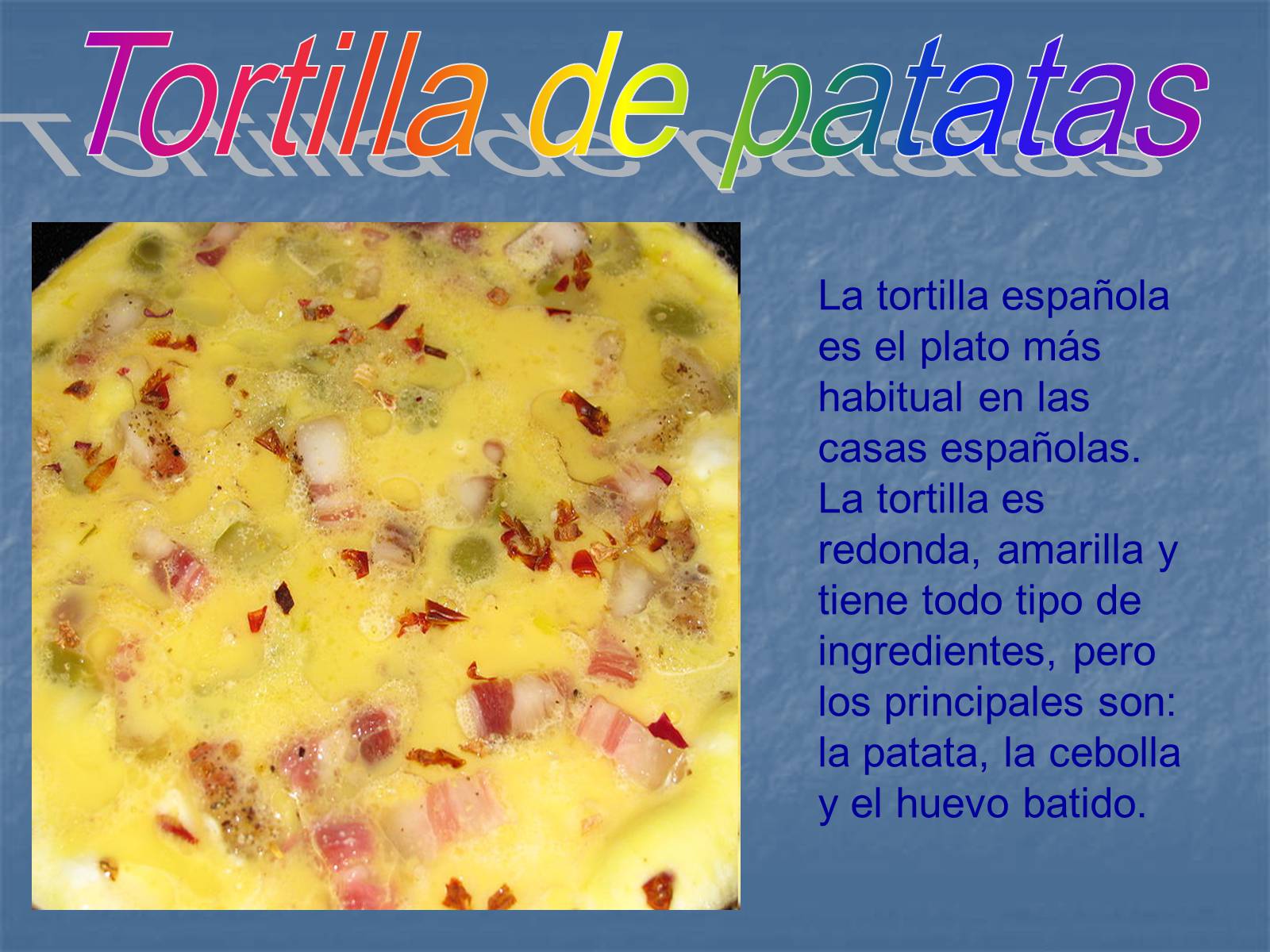 Презентація на тему «Cocina espanola» (варіант 2) - Слайд #5 Презентація на тему «Cocina espanola» (варіант 2) - Слайд #5