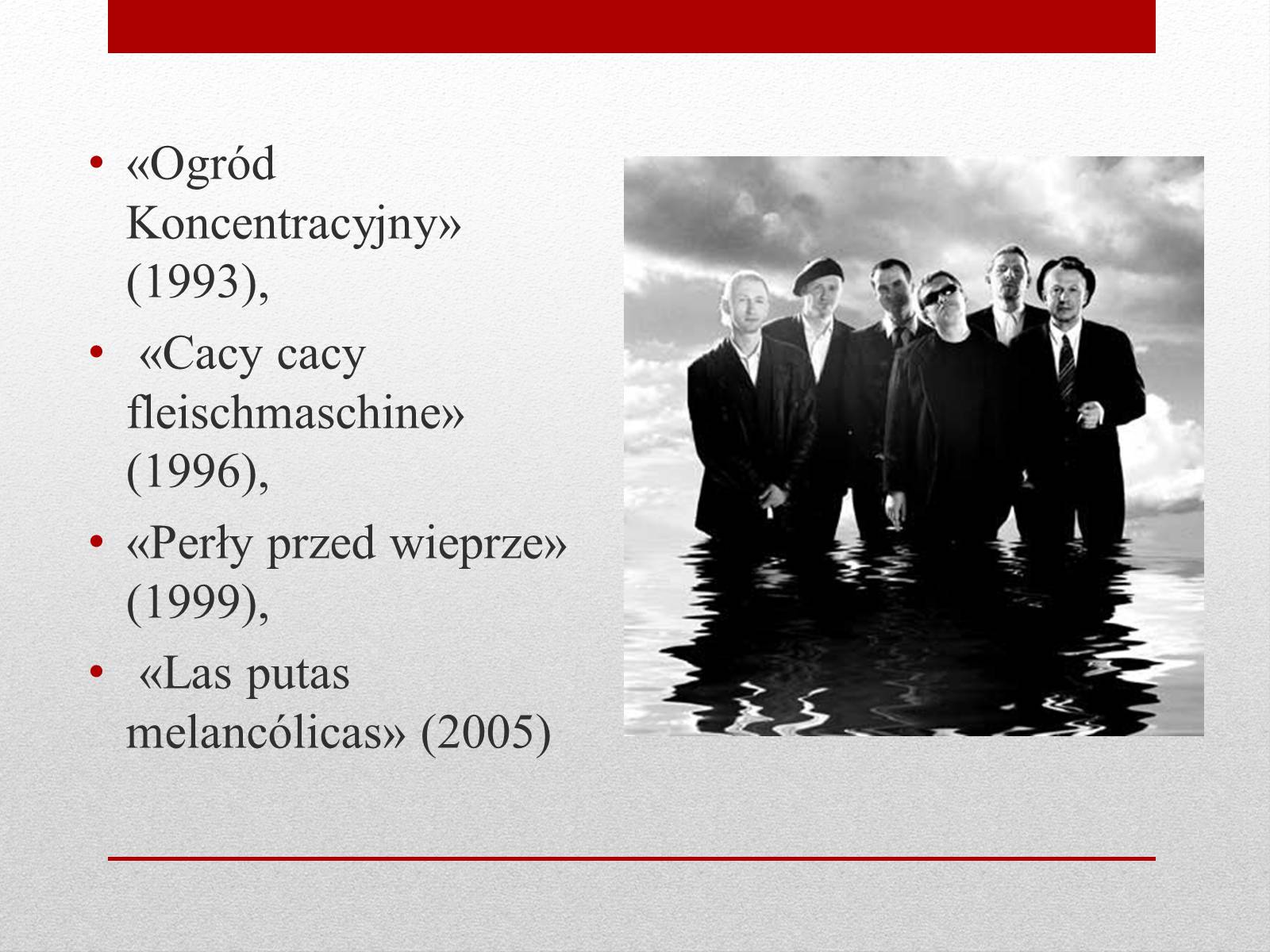 Презентація на тему «Марцін Свєтліцький» - Слайд #10 Презентація на тему «Марцін Свєтліцький» - Слайд #10