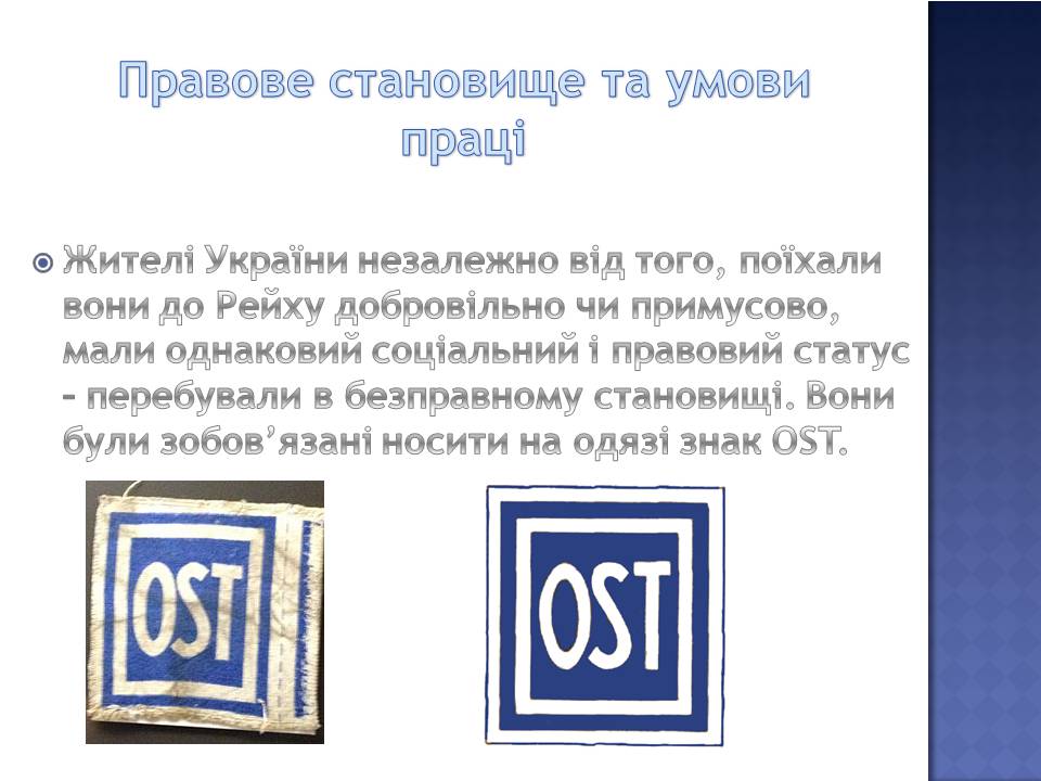 Презентація на тему «Остарбайт» - Слайд #6 Презентація на тему «Остарбайт» - Слайд #6