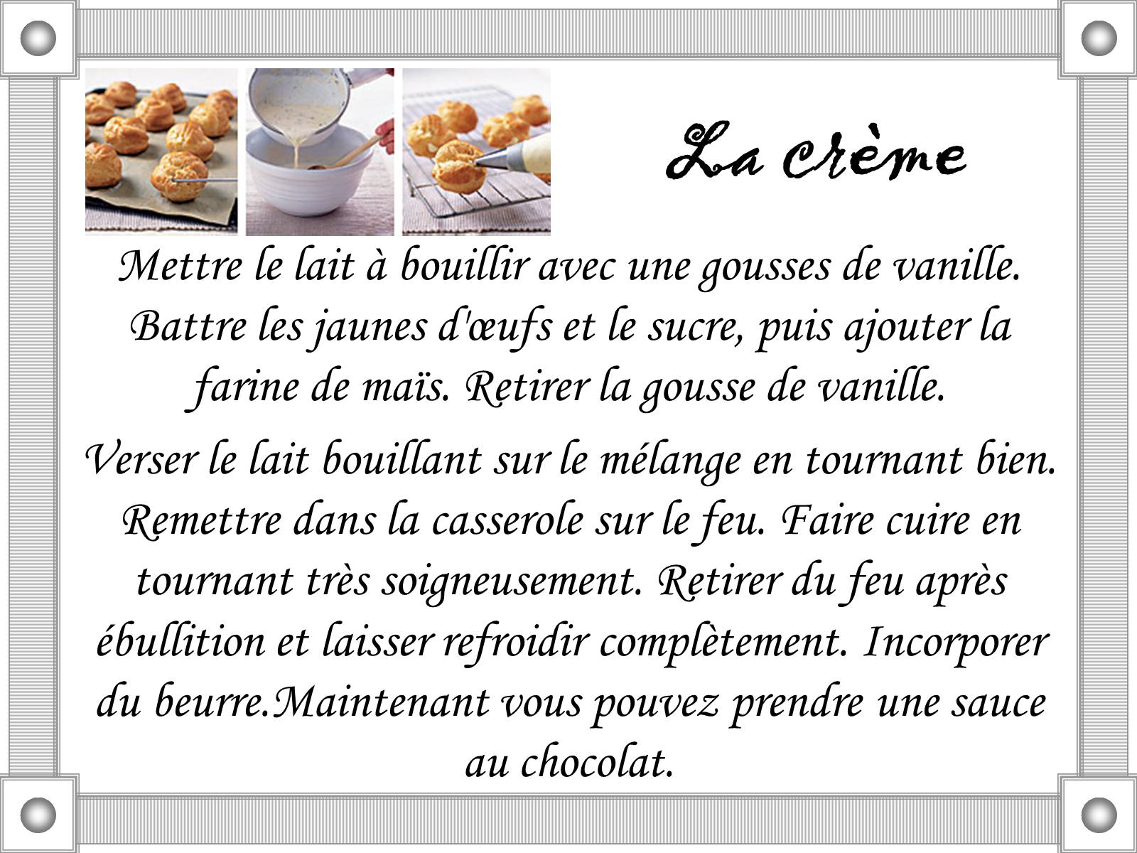 Презентація на тему «Le livre de cuisine» - Слайд #10 Презентація на тему «Le livre de cuisine» - Слайд #10