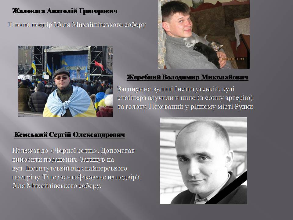 Презентація на тему «Небесна сотня» (варіант 2) - Слайд #24 Презентація на тему «Небесна сотня» (варіант 2) - Слайд #24