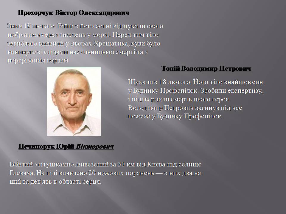 Презентація на тему «Небесна сотня» (варіант 2) - Слайд #38 Презентація на тему «Небесна сотня» (варіант 2) - Слайд #38