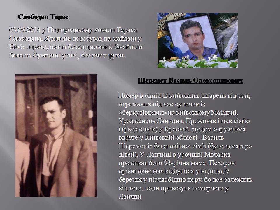 Презентація на тему «Небесна сотня» (варіант 2) - Слайд #42 Презентація на тему «Небесна сотня» (варіант 2) - Слайд #42