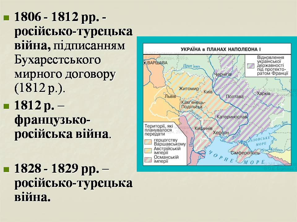 Презентація на тему «Українські землі у складі Російської імперії у першій половині ХІХ століття» - Слайд #3 Презентація на тему «Українські землі у складі Російської імперії у першій половині ХІХ століття» - Слайд #3