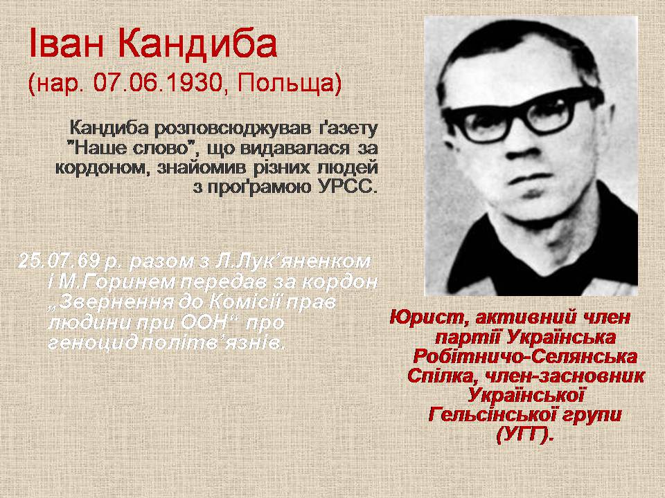 Презентація на тему «Україна у період загострення кризи радянської системи» - Слайд #15 Презентація на тему «Україна у період загострення кризи радянської системи» - Слайд #15