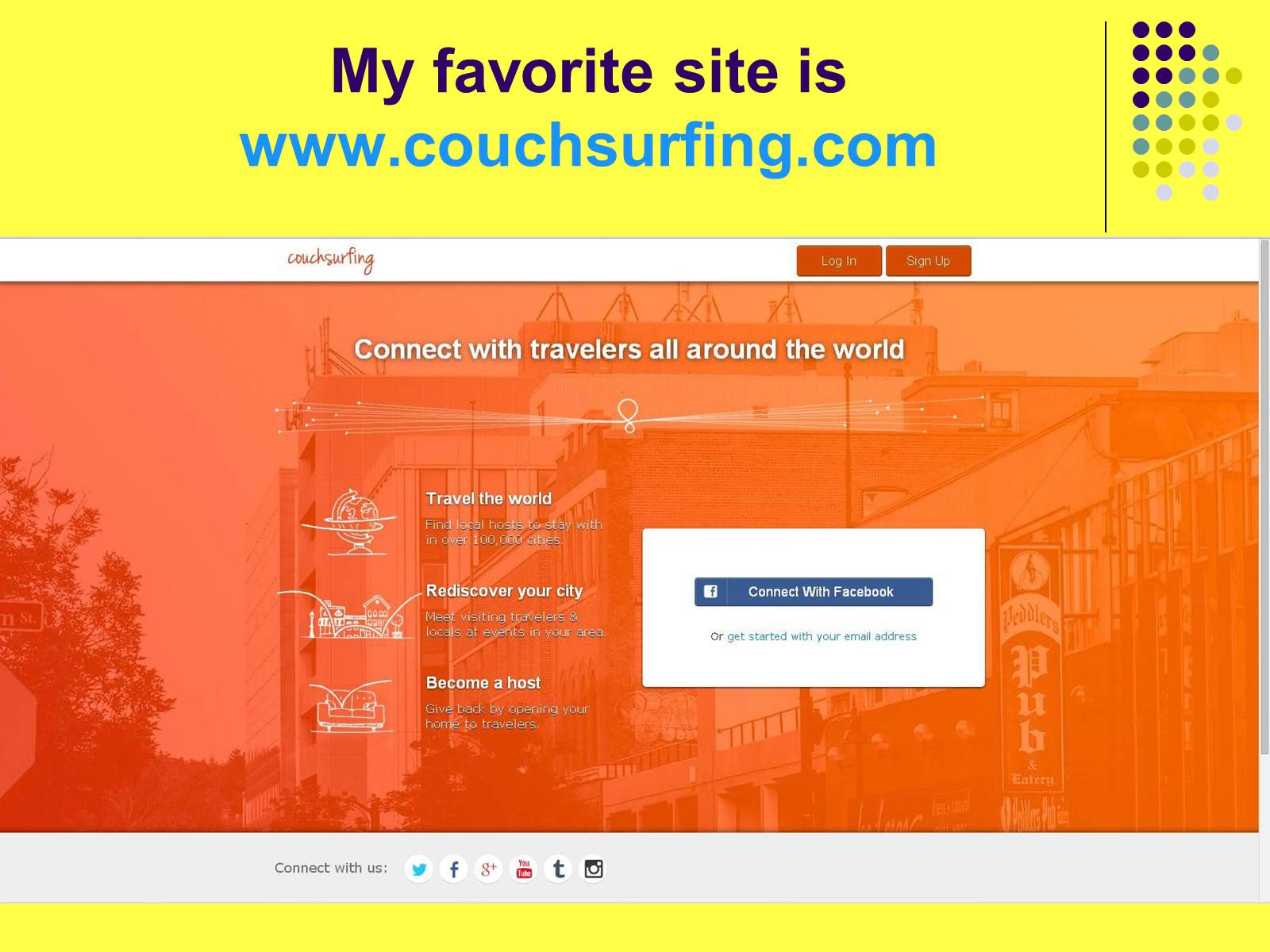 Презентація на тему «My favourite website» (варіант 2) - Слайд #2 Презентація на тему «My favourite website» (варіант 2) - Слайд #2