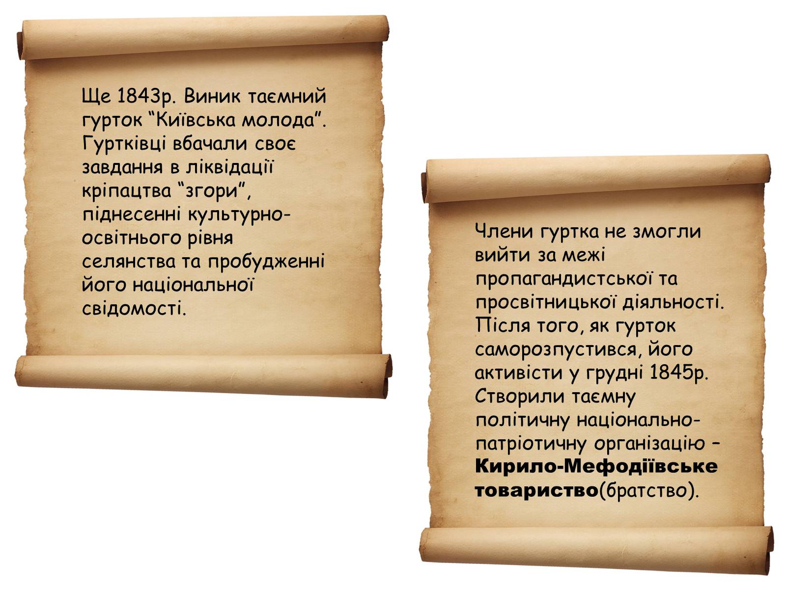 Презентація на тему «Кирило - Мефодіївське братство» - Слайд #4 Презентація на тему «Кирило - Мефодіївське братство» - Слайд #4