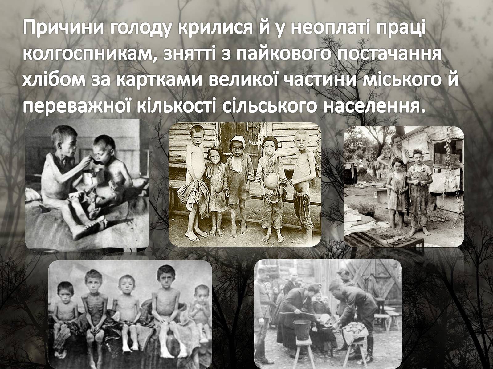 Презентація на тему «Голодомор 1946-1947 років» (варіант 5) - Слайд #8 Презентація на тему «Голодомор 1946-1947 років» (варіант 5) - Слайд #8