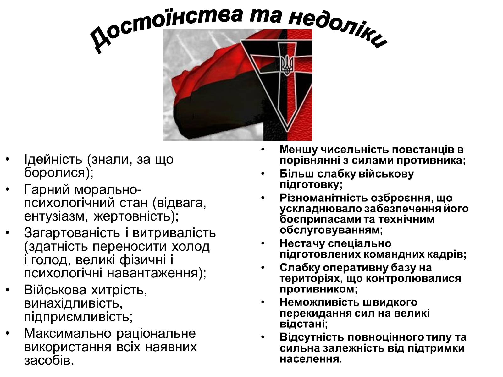 Презентація на тему «УПА» (варіант 3) - Слайд #16 Презентація на тему «УПА» (варіант 3) - Слайд #16
