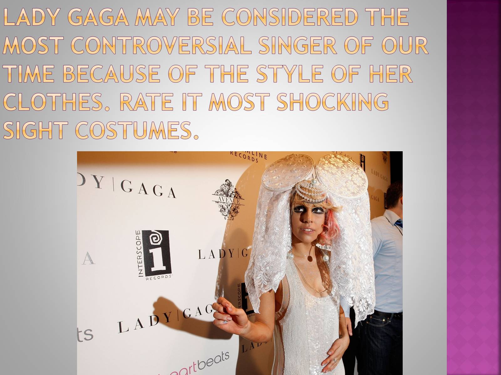 Презентація на тему «Lady Gaga» - Слайд #2 Презентація на тему «Lady Gaga» - Слайд #2