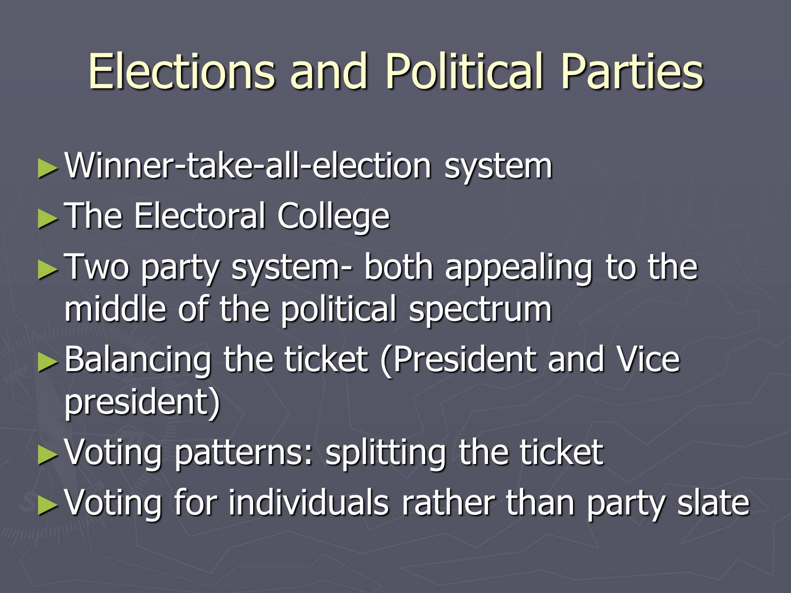 Презентація на тему «The American Political System» - Слайд #9 Презентація на тему «The American Political System» - Слайд #9