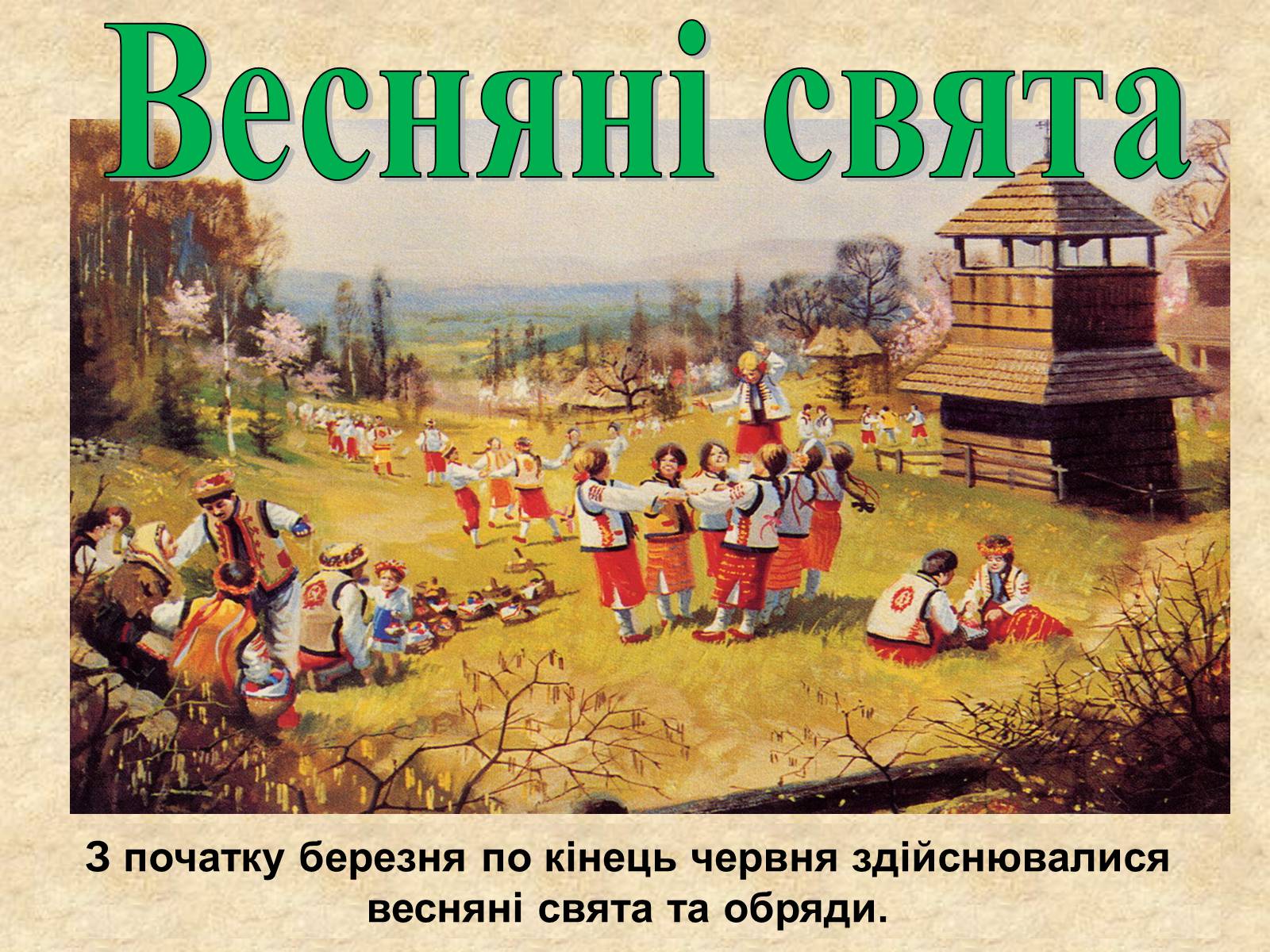 Презентація на тему «Весняні свята на Україні» - Слайд #3 Презентація на тему «Весняні свята на Україні» - Слайд #3