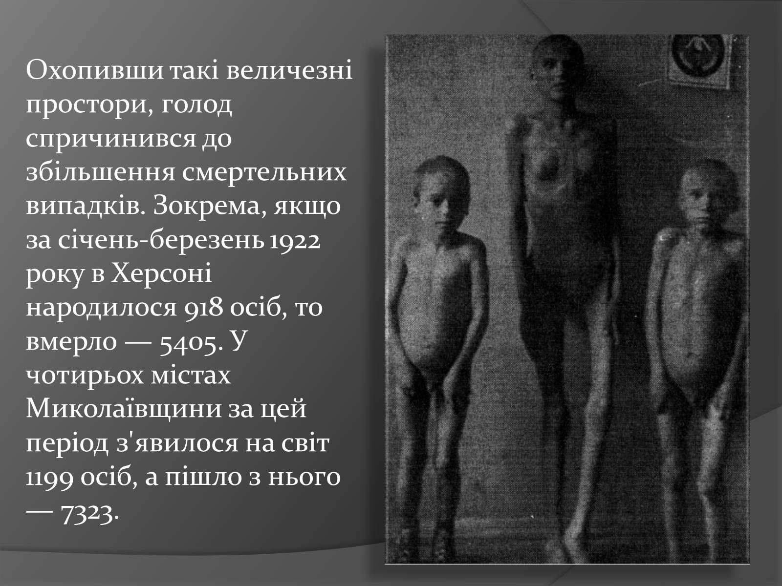 Презентація на тему «Голодомор 1921-1923 років» (варіант 1) - Слайд #7 Презентація на тему «Голодомор 1921-1923 років» (варіант 1) - Слайд #7