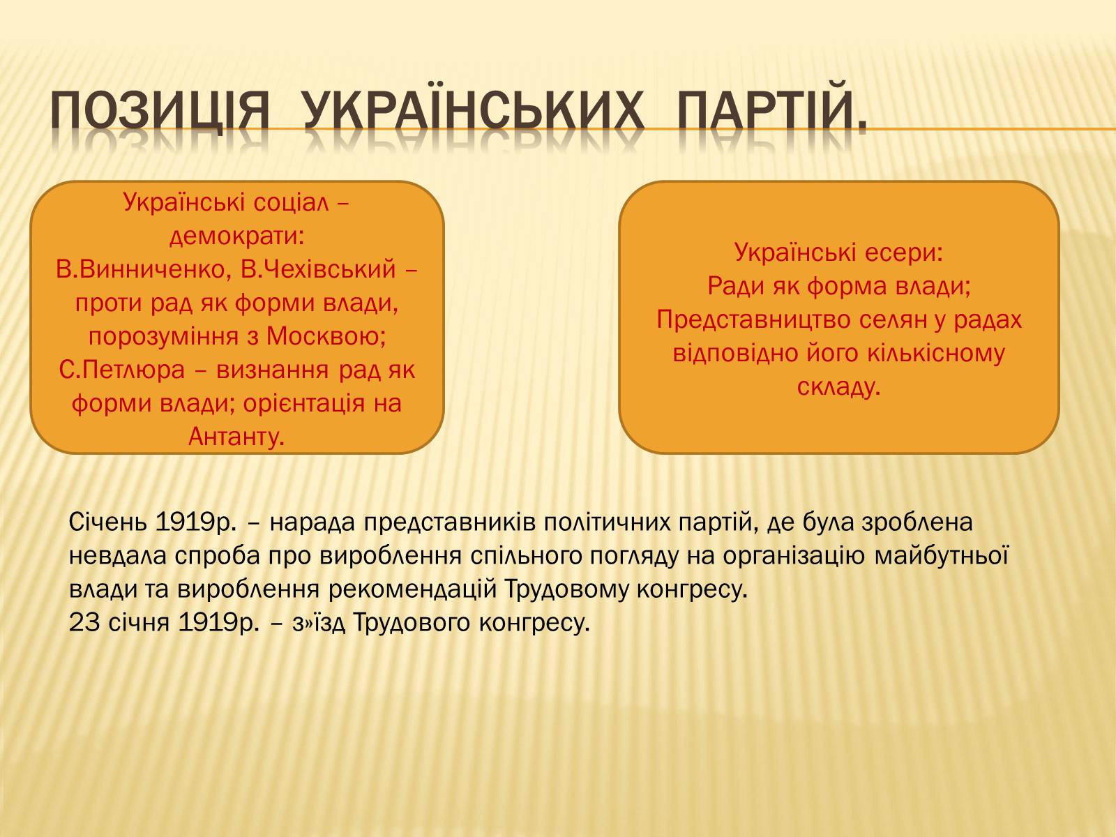 Презентація на тему «Директорія УНР» (варіант 1) - Слайд #15 Презентація на тему «Директорія УНР» (варіант 1) - Слайд #15