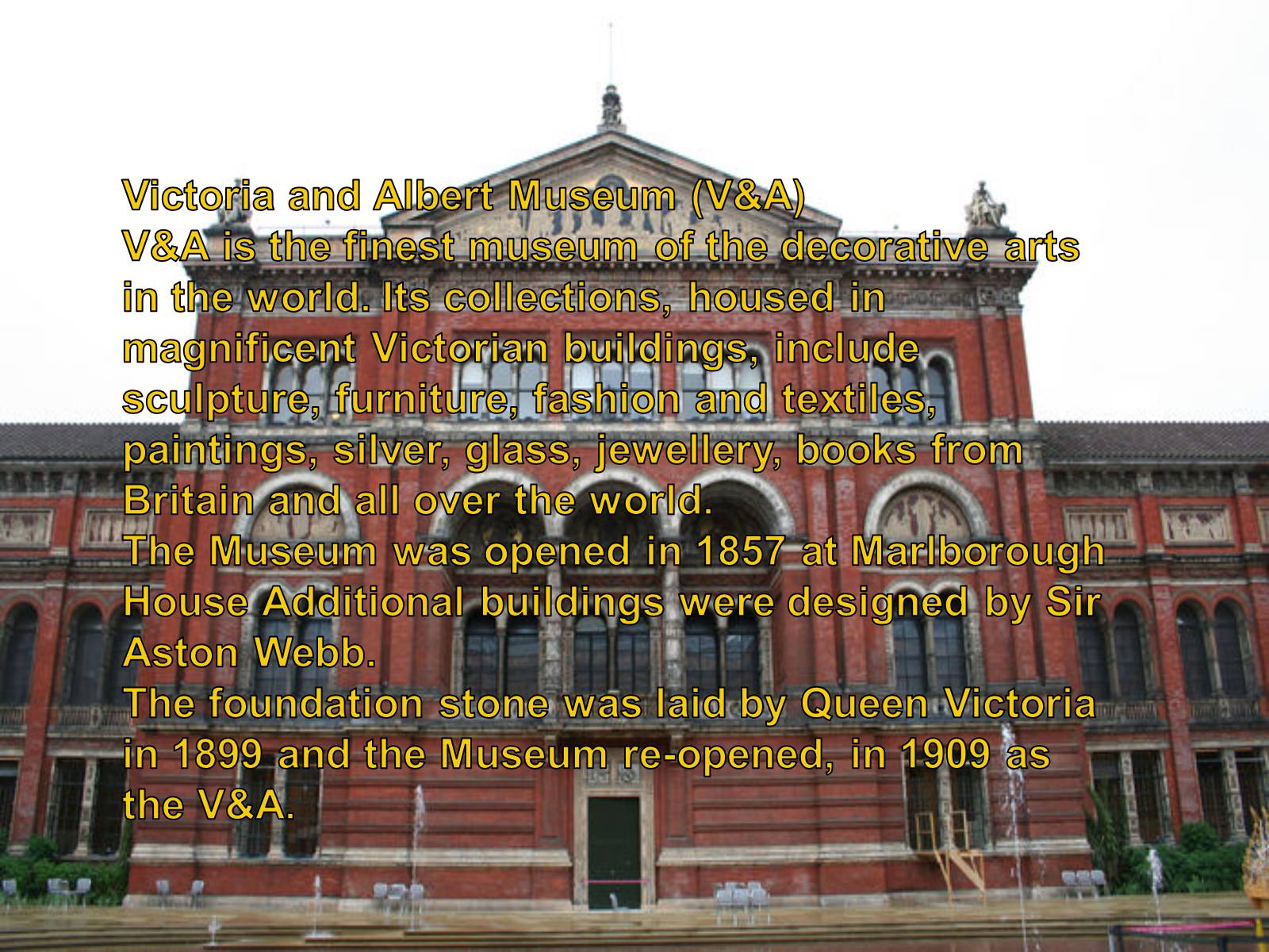 Презентація на тему «London Museums and art galleries» (варіант 2) - Слайд #14 Презентація на тему «London Museums and art galleries» (варіант 2) - Слайд #14