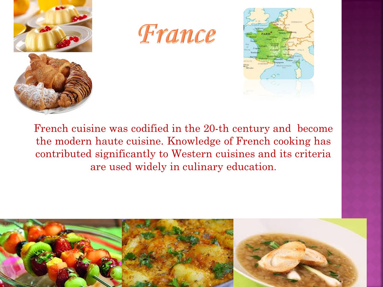 Презентація на тему «French food» (варіант 1) - Слайд #2 Презентація на тему «French food» (варіант 1) - Слайд #2