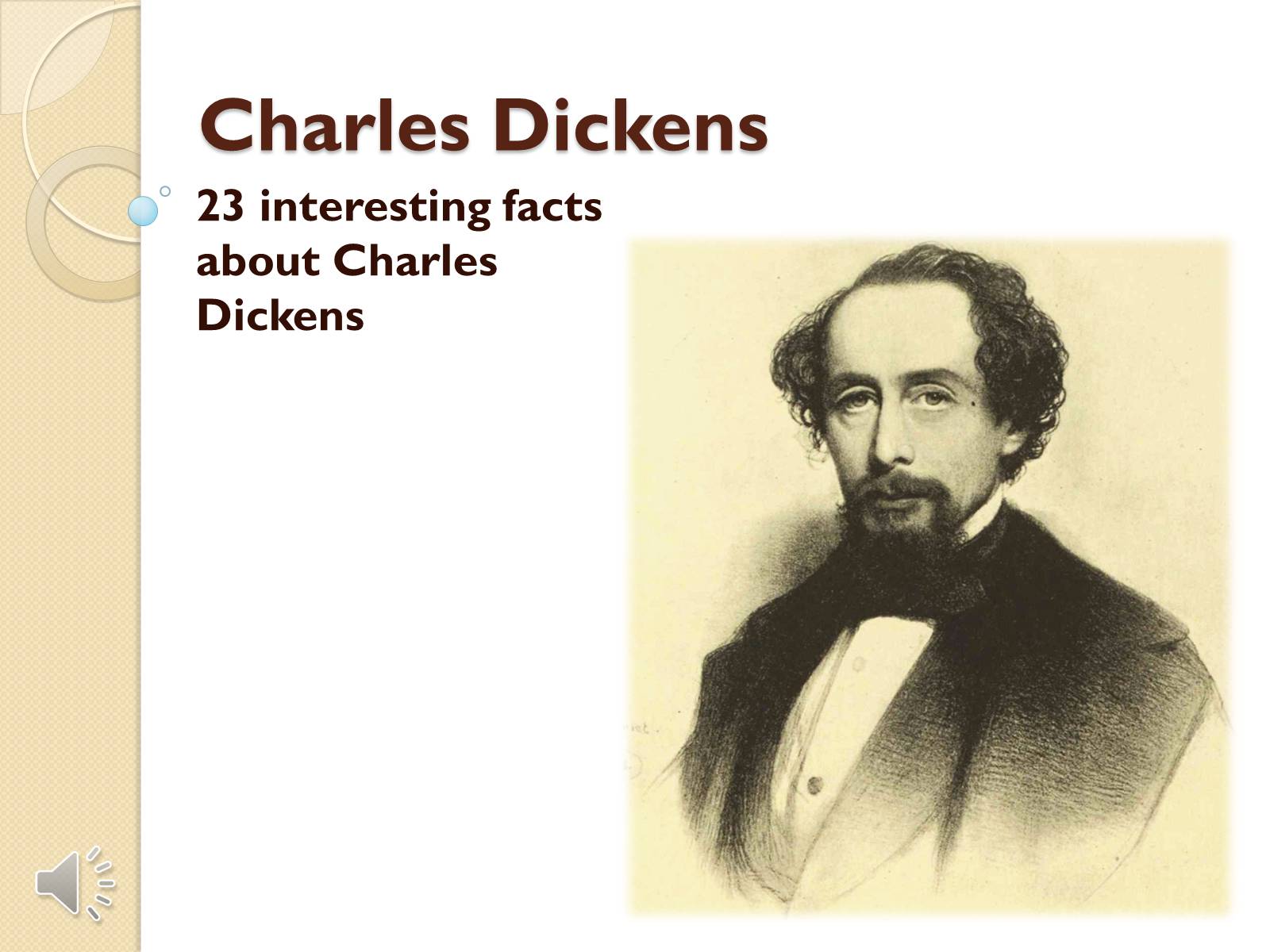 Презентація на тему «Charles Dickens» (варіант 1) - Слайд #1 Презентація на тему «Charles Dickens» (варіант 1) - Слайд #1