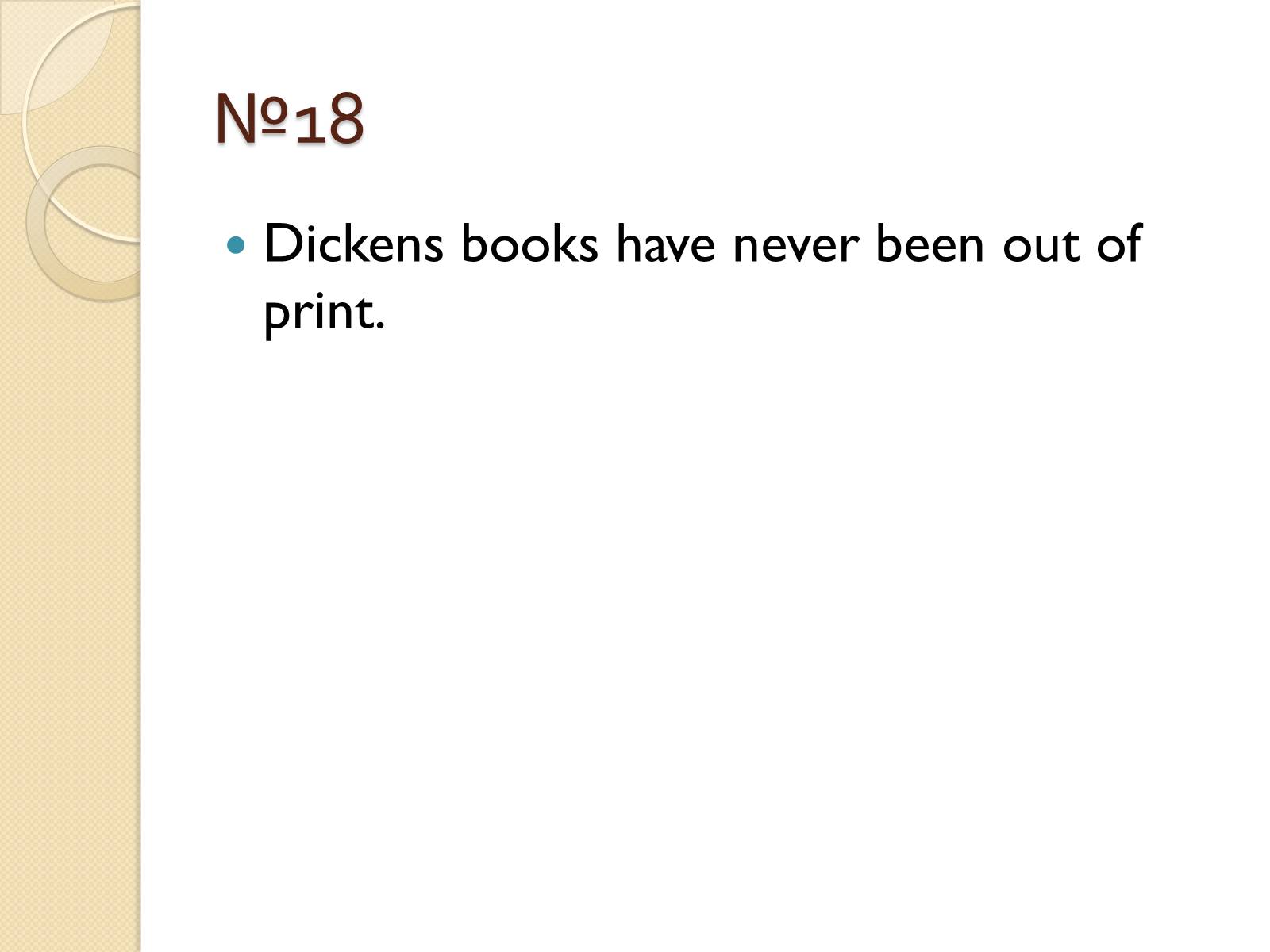 Презентація на тему «Charles Dickens» (варіант 1) - Слайд #20 Презентація на тему «Charles Dickens» (варіант 1) - Слайд #20