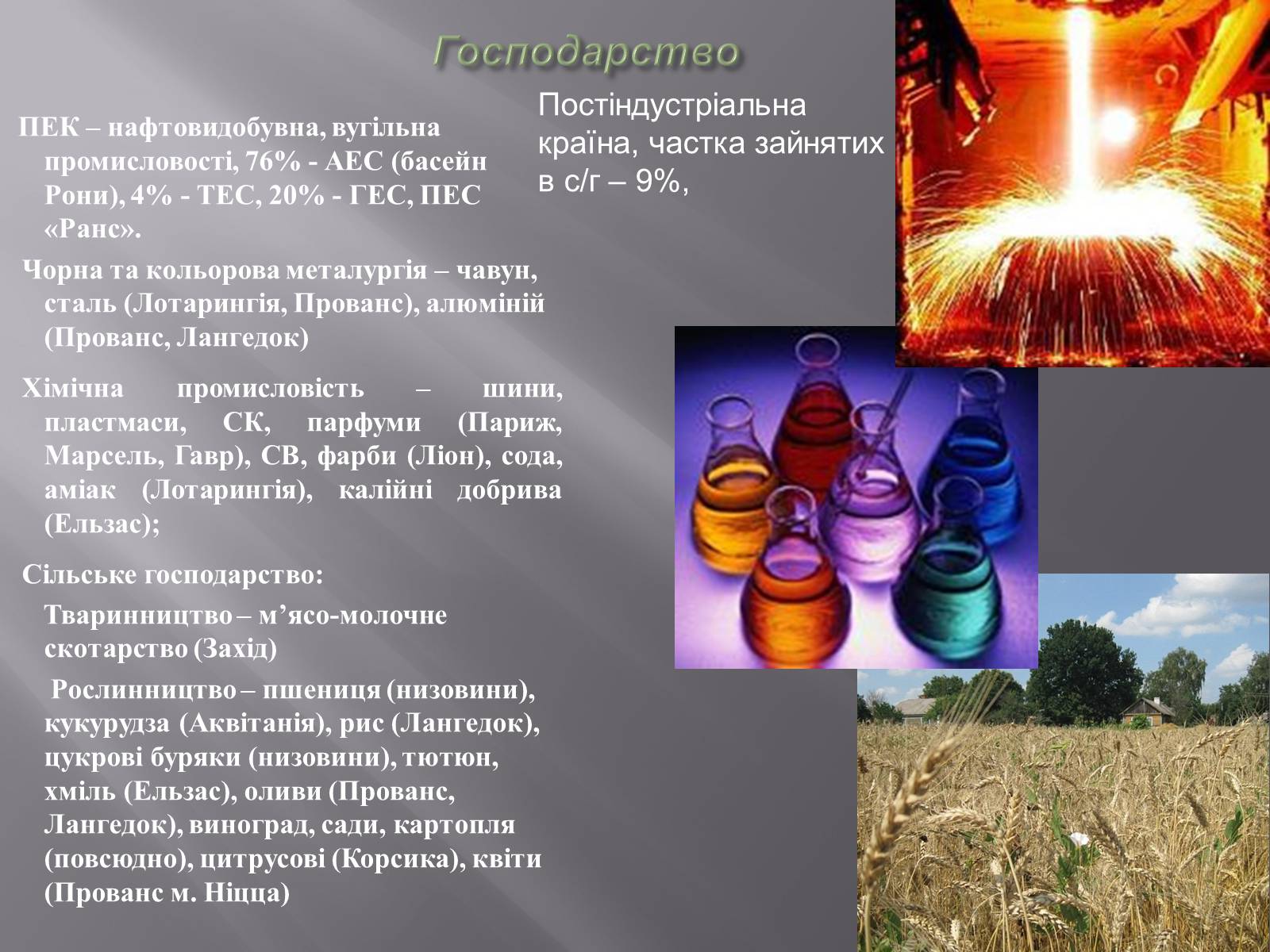 Презентація на тему «Франція» (варіант 29) - Слайд #9 Презентація на тему «Франція» (варіант 29) - Слайд #9