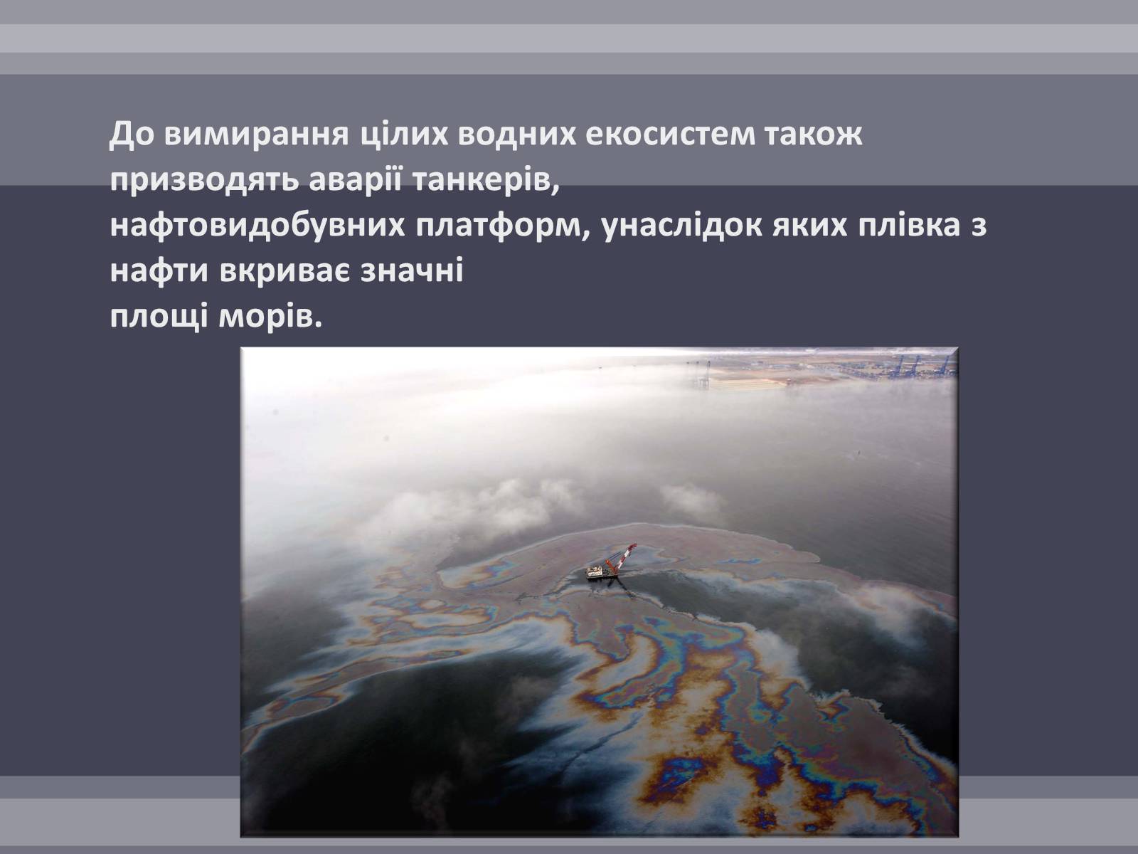 Презентація на тему «Вплив людини на біосферу» (варіант 2) - Слайд #9 Презентація на тему «Вплив людини на біосферу» (варіант 2) - Слайд #9