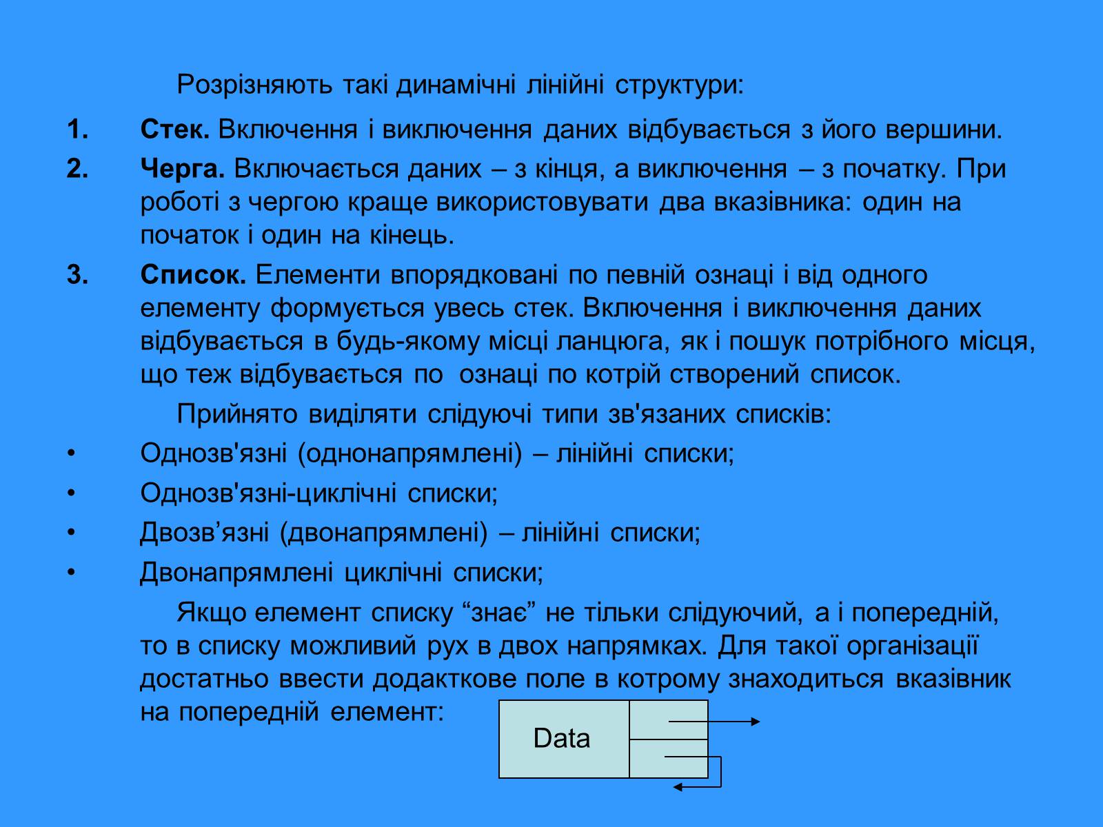 Презентація на тему «Списки. Динамічна пам’ять» - Слайд #4 Презентація на тему «Списки. Динамічна пам’ять» - Слайд #4