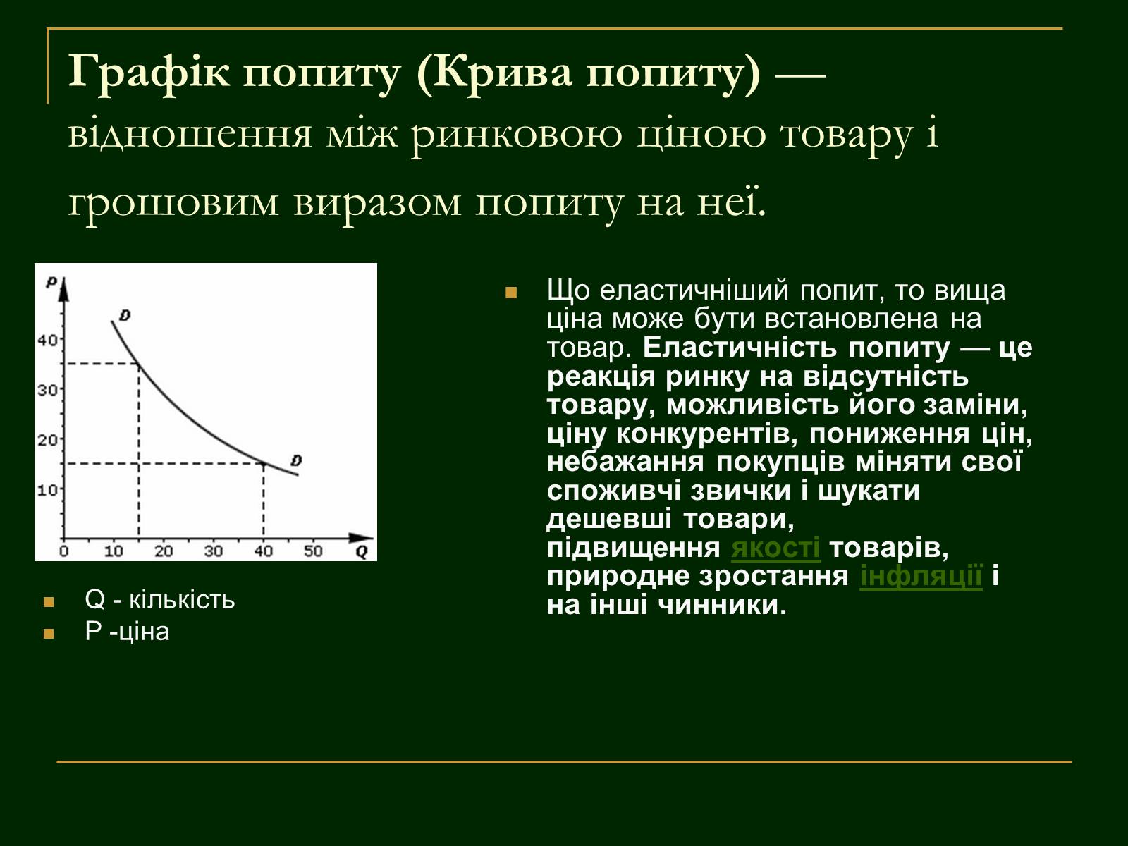 Презентація на тему «Еластичність попиту і пропозиції та застосування знань про еластичність» - Слайд #9 Презентація на тему «Еластичність попиту і пропозиції та застосування знань про еластичність» - Слайд #9