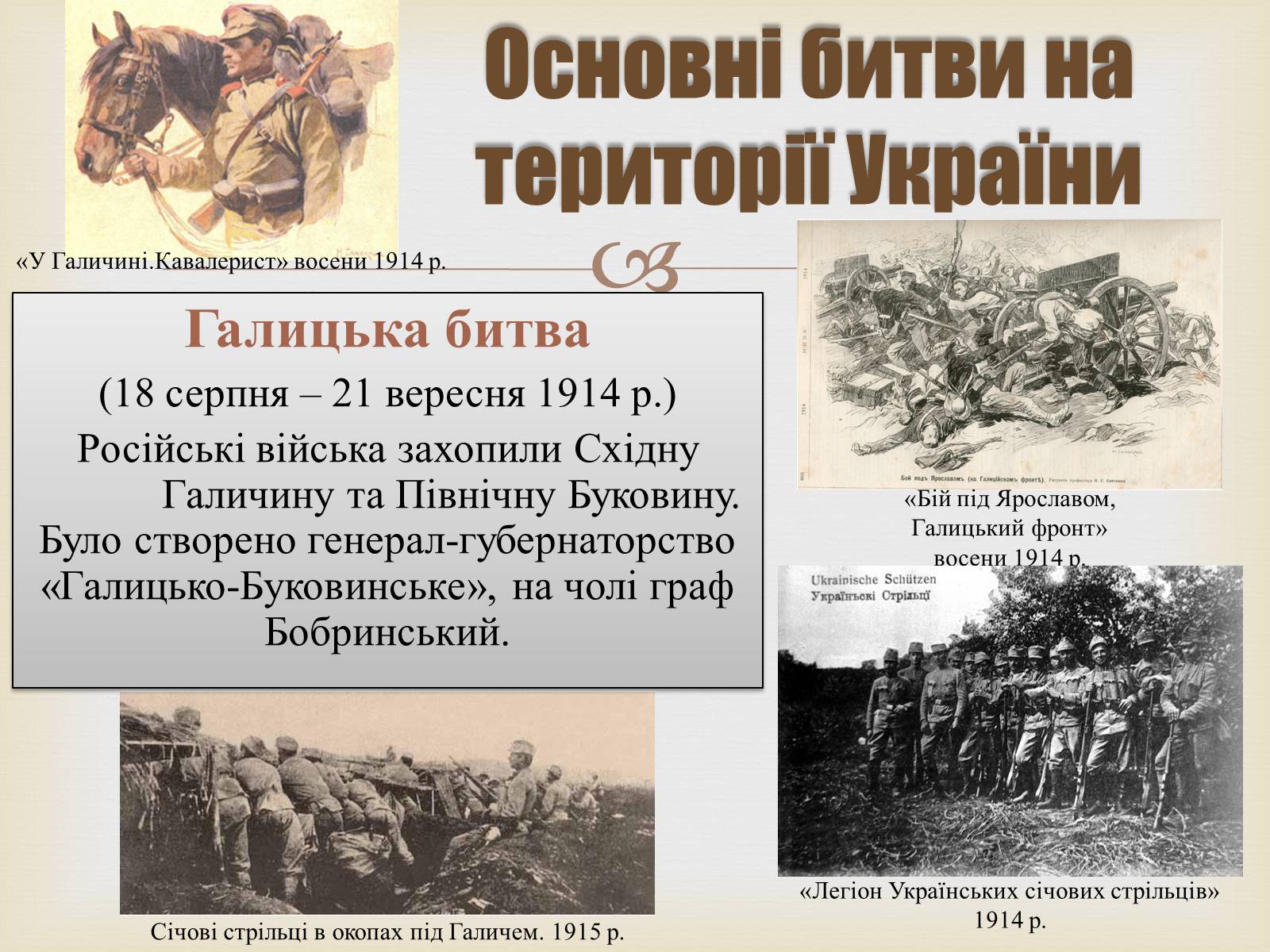 Презентація на тему «Україна в Першій світовій війні» - Слайд #5 Презентація на тему «Україна в Першій світовій війні» - Слайд #5