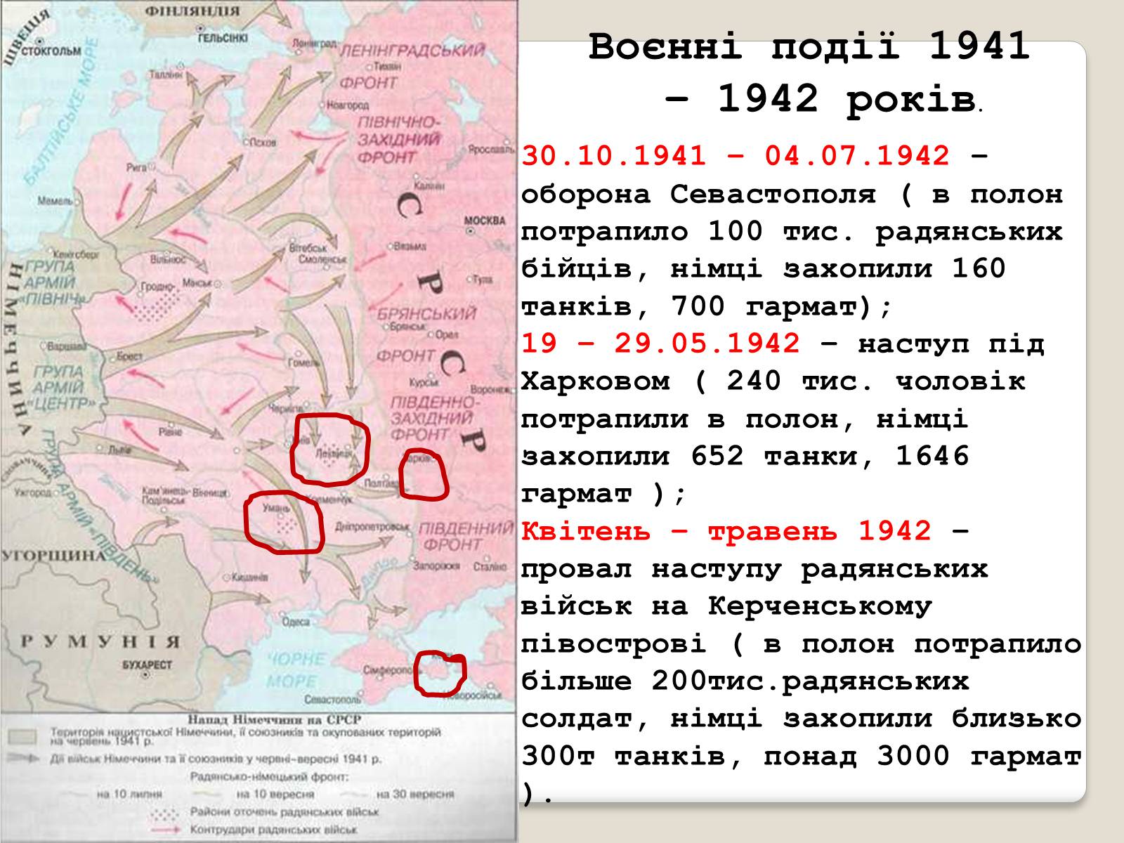Презентація на тему «Окупація України військами Німеччини та її союзниками» - Слайд #9