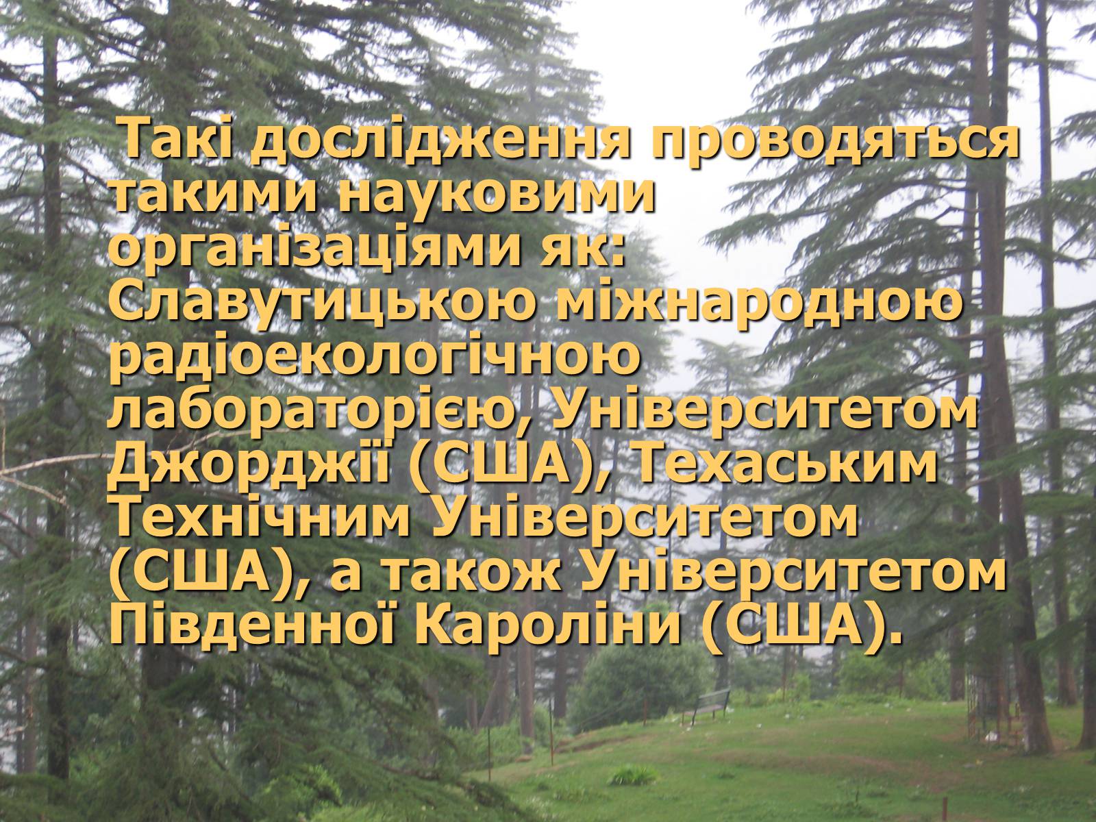 Презентація на тему «Чорнобиль» (варіант 7) - Слайд #37 Презентація на тему «Чорнобиль» (варіант 7) - Слайд #37