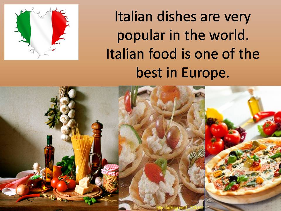 Презентація на тему «Italian cuisine» (варіант 5) - Слайд #3 Презентація на тему «Italian cuisine» (варіант 5) - Слайд #3