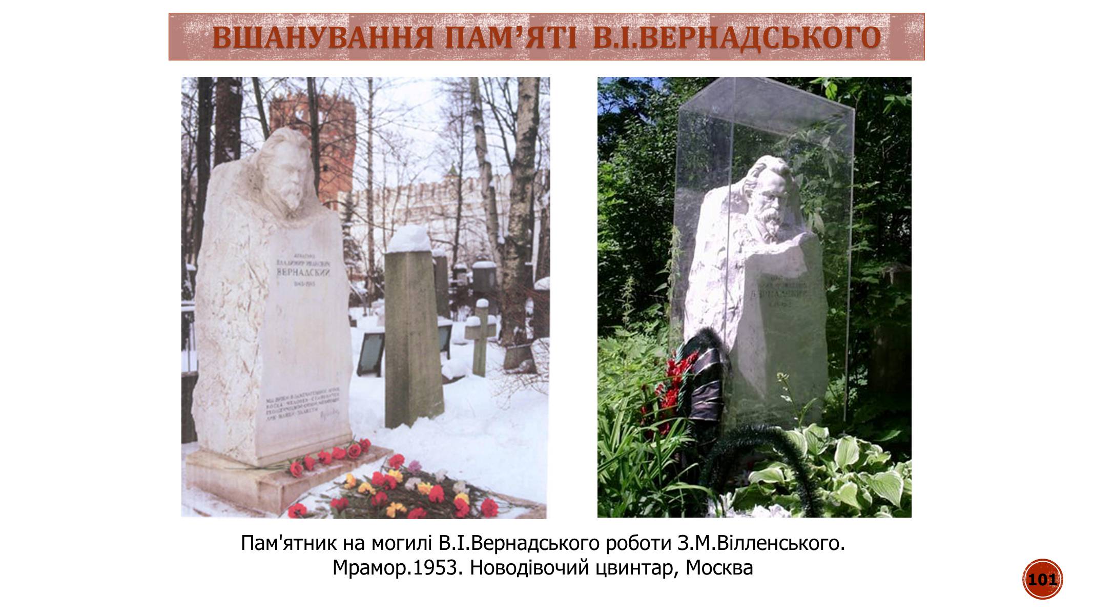 Презентація на тему «В.І. Вернадський» - Слайд #101 Презентація на тему «В.І. Вернадський» - Слайд #101