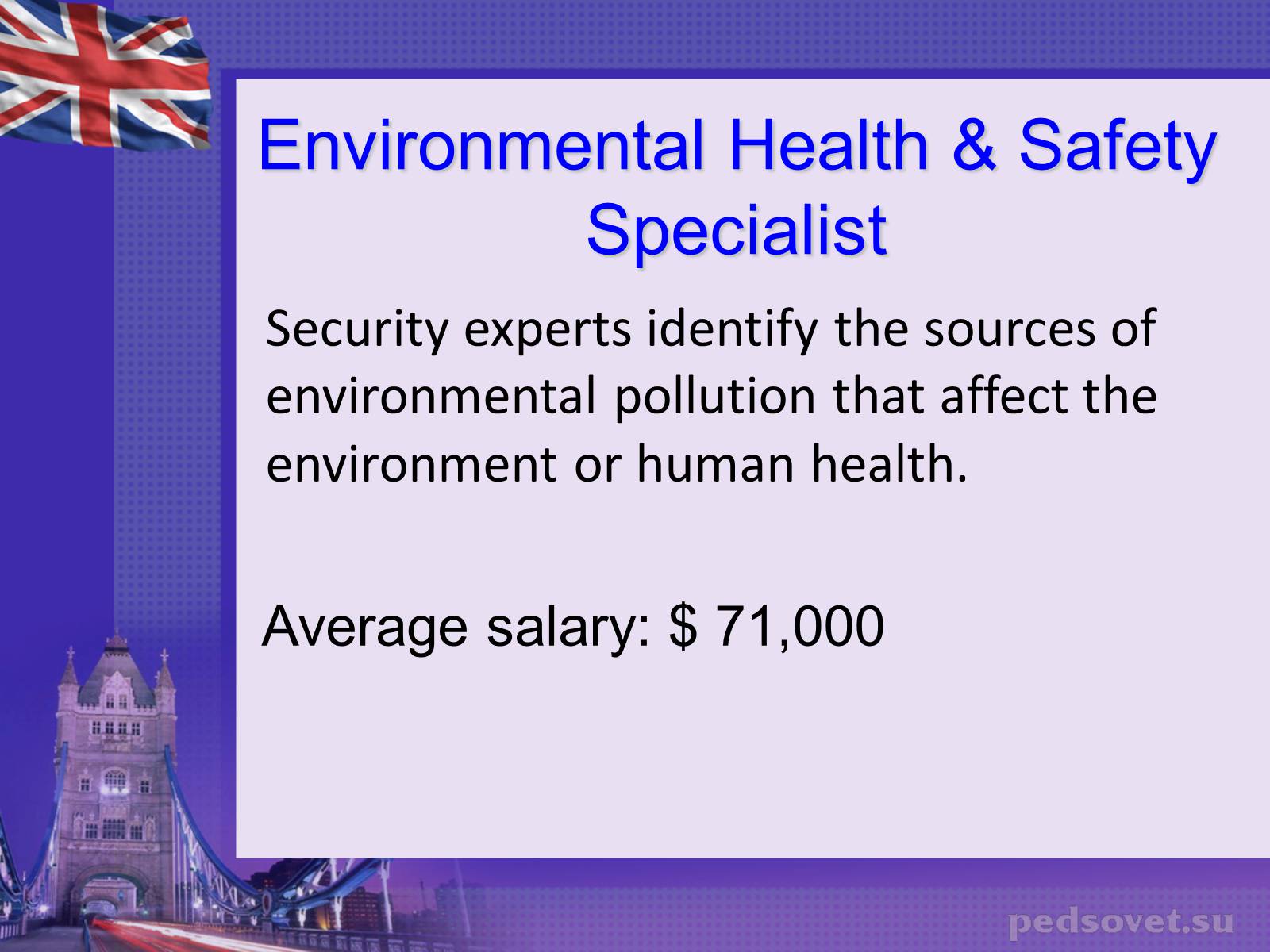 Презентація на тему «The most popular professions in America» - Слайд #14 Презентація на тему «The most popular professions in America» - Слайд #14