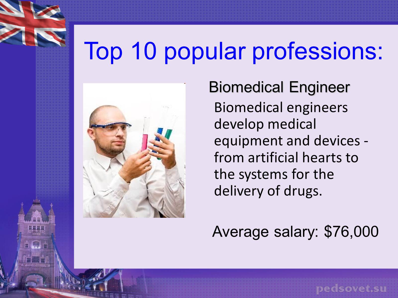 Презентація на тему «The most popular professions in America» - Слайд #6 Презентація на тему «The most popular professions in America» - Слайд #6