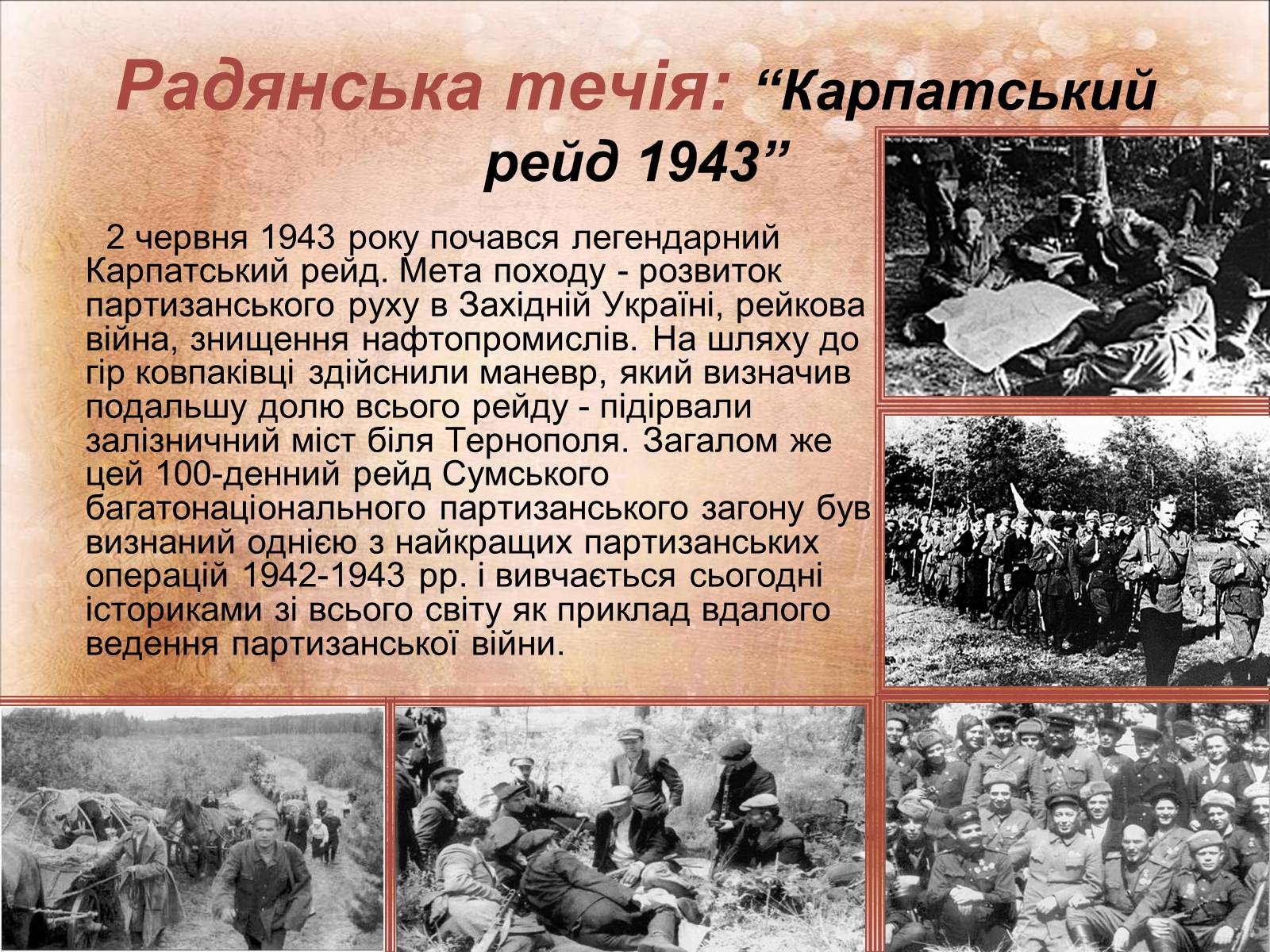 Презентація на тему «Рух Опору в Україні» (варіант 1) - Слайд #7 Презентація на тему «Рух Опору в Україні» (варіант 1) - Слайд #7