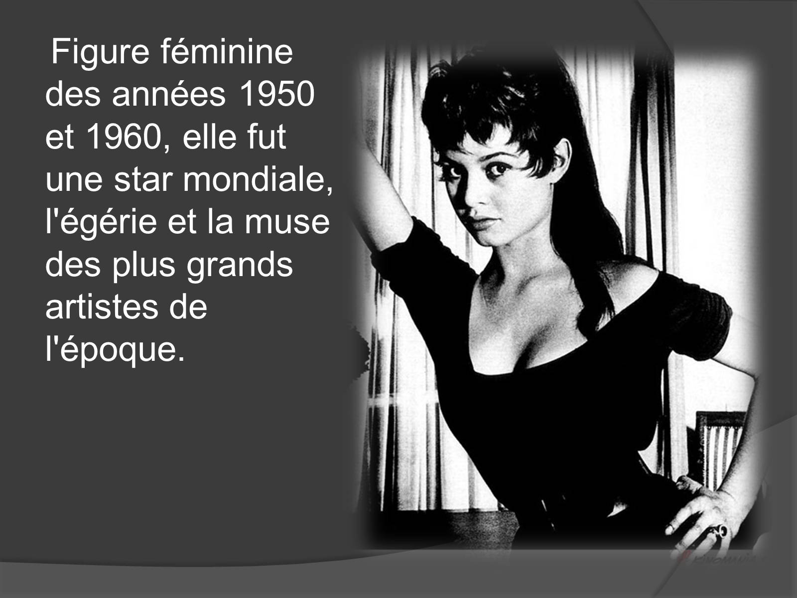 Презентація на тему «Brigitte Bardot» - Слайд #3 Презентація на тему «Brigitte Bardot» - Слайд #3