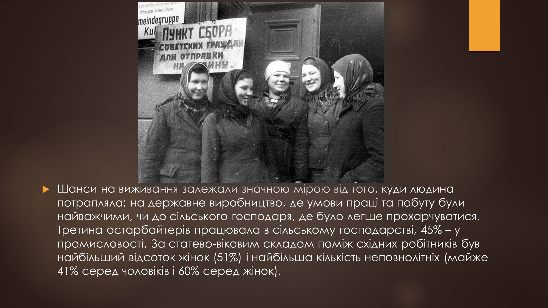 Презентація на тему «Остарбайтери» (варіант 1) - Слайд #16 Презентація на тему «Остарбайтери» (варіант 1) - Слайд #16