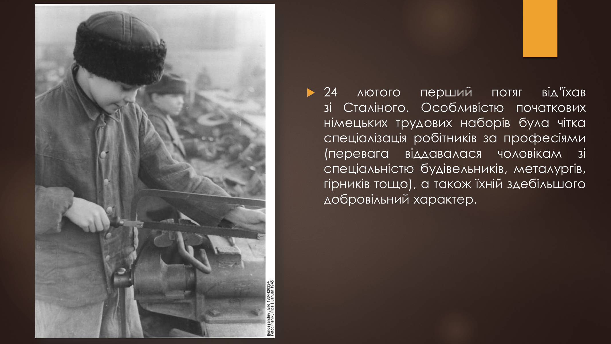 Презентація на тему «Остарбайтери» (варіант 1) - Слайд #7 Презентація на тему «Остарбайтери» (варіант 1) - Слайд #7
