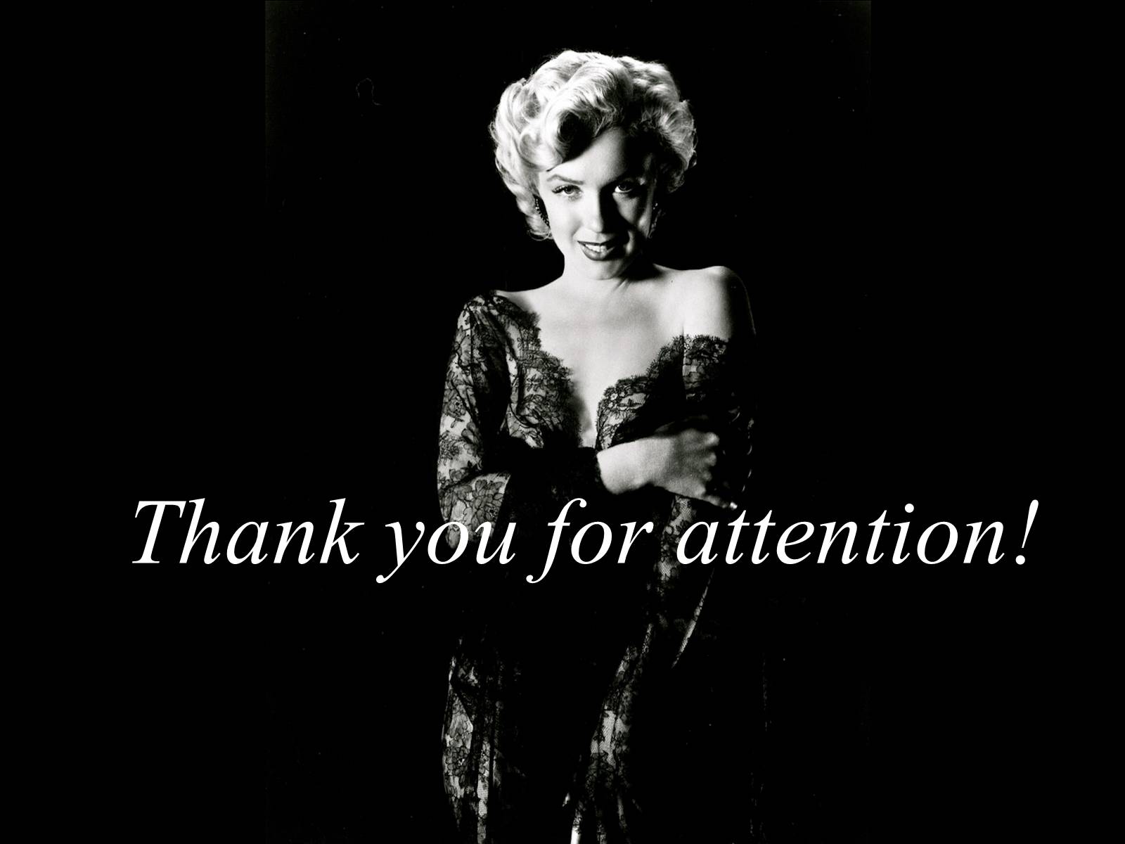 Презентація на тему «Marilyn Monroe» (варіант 2) - Слайд #11 Презентація на тему «Marilyn Monroe» (варіант 2) - Слайд #11