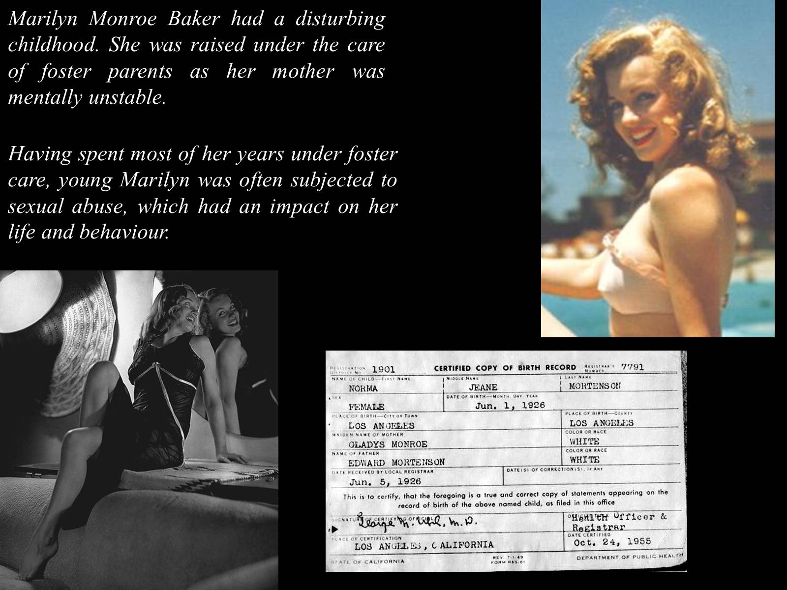Презентація на тему «Marilyn Monroe» (варіант 2) - Слайд #2 Презентація на тему «Marilyn Monroe» (варіант 2) - Слайд #2