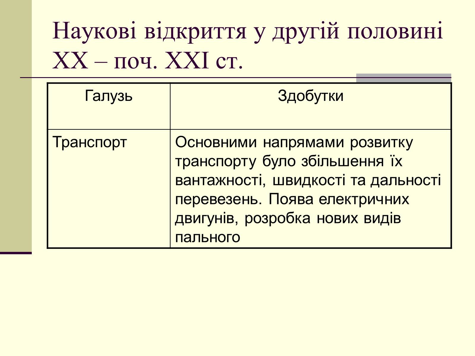 Презентація на тему «Наукові відкриття у другій половині ХХ – поч. ХХІст» - Слайд #14 Презентація на тему «Наукові відкриття у другій половині ХХ – поч. ХХІст» - Слайд #14