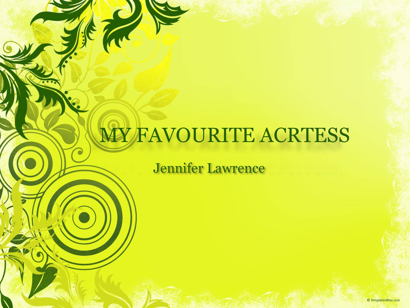 Презентація на тему «My fovourite actress» - Слайд #1 Презентація на тему «My fovourite actress» - Слайд #1