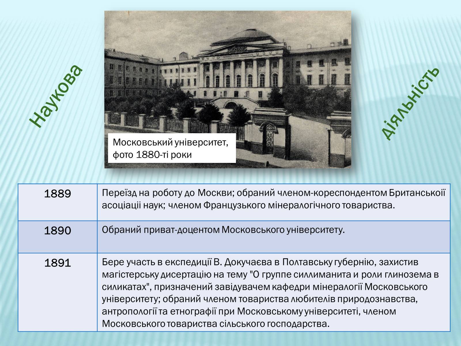 Презентація на тему «Володимир Вернадський» - Слайд #10 Презентація на тему «Володимир Вернадський» - Слайд #10